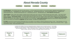 Desktop Screenshot of aboutnevadacounty.com